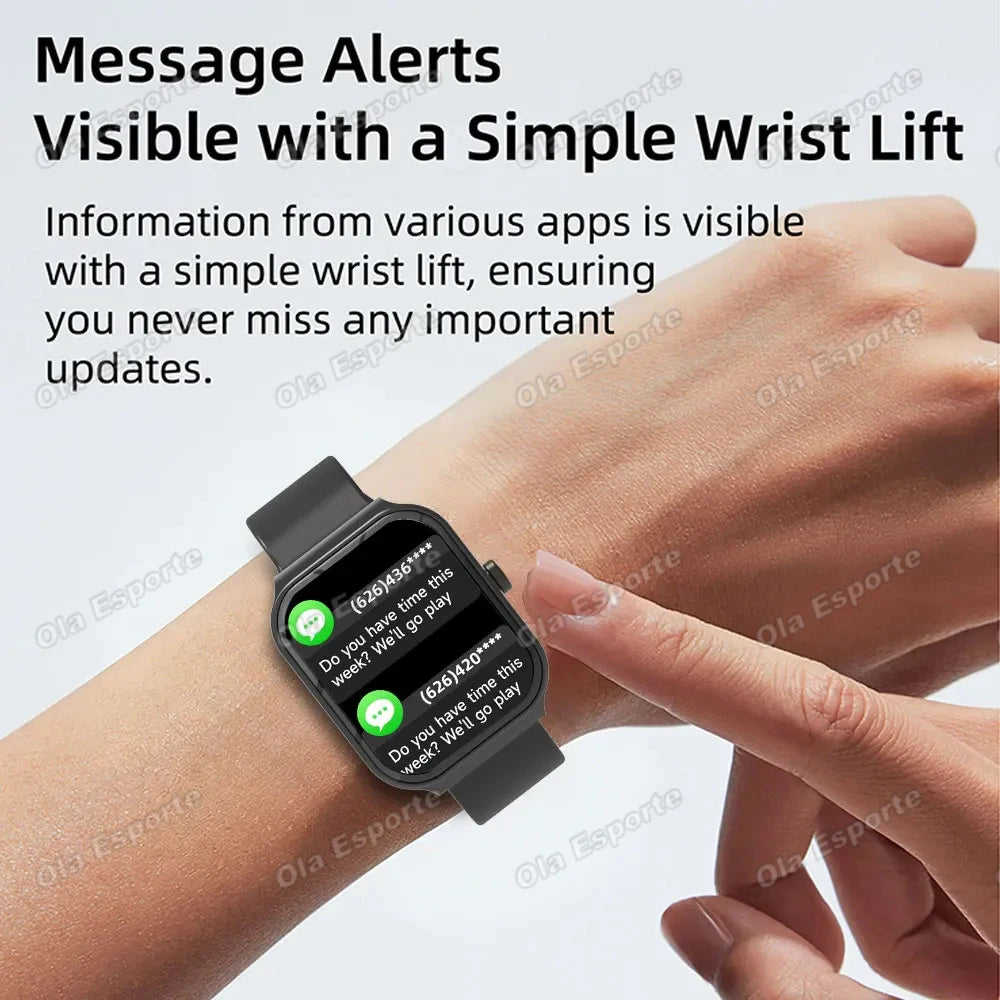 Ola Esporte HT30 2.01-inch TFT smartwatch with Bluetooth calling