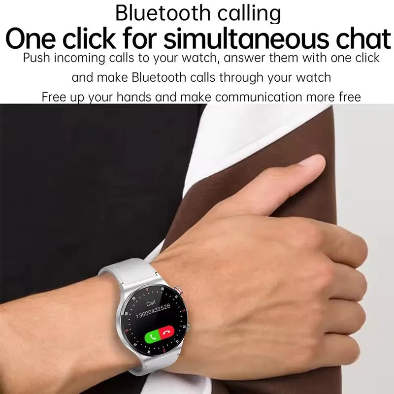 NFC Bluetooth Call Smart Watch Men Full Screen GPS Sports Bracelet Waterproof ECG Health Monitor SmartWatch for IOS Android H10