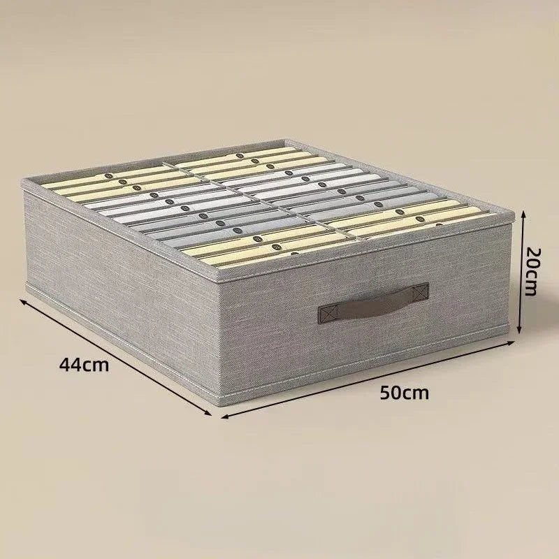 Wardrobe Clothes Storage Organizer Sweater T-Shirt Storage Box Thickened Pants Storage Box Underwear Socks Organizer For Home