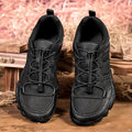 Large Size Wide Toe Shoes for Men's Outdoor Hiking and Cycling Casual Sports Shoes Shoelaces Anti Slip Rubber Sole Yijiao Shoes
