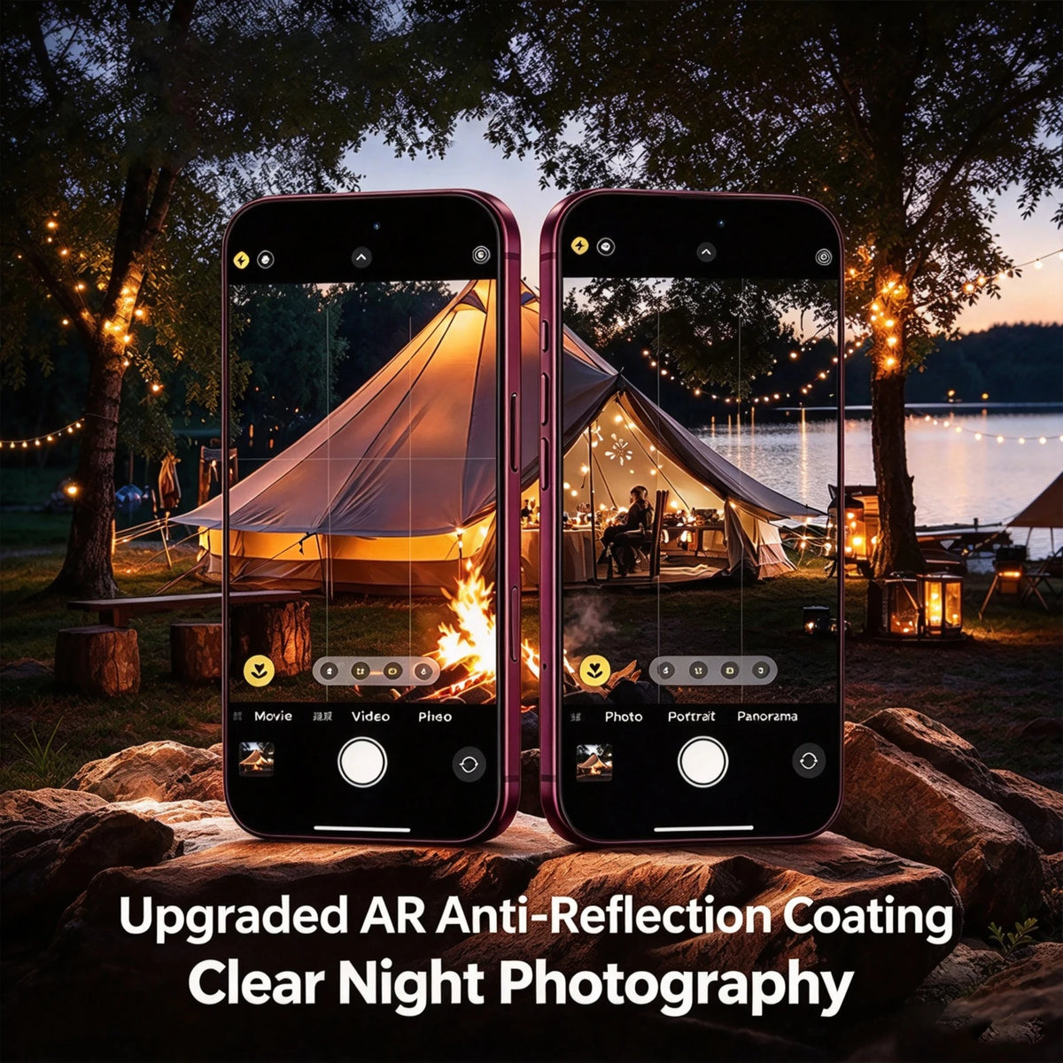 AR Tempered Glass Lens Protector For iPhone 18 17 Pro Max All In One New 3D Full Coverage Anti Reflective Glass Camera Protector