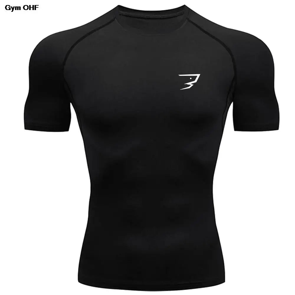 T-shirt sportiva uomo a maniche corte