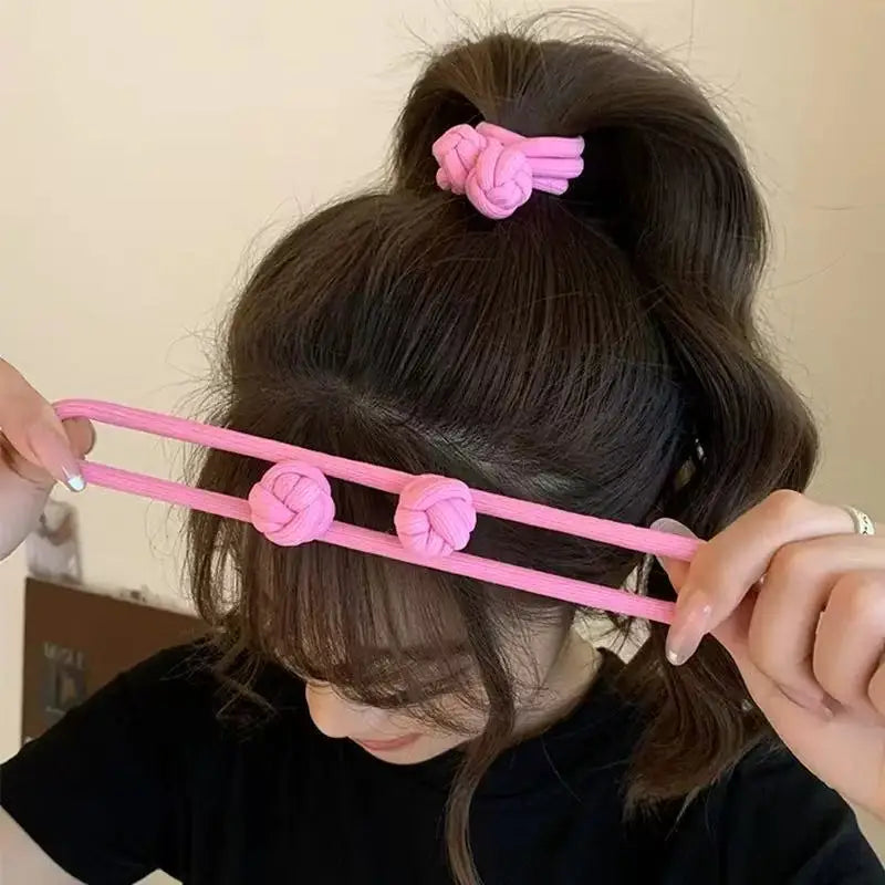Élastiques à cheveux Simplicity Stretch pour femme, accessoires de coiffure tendance à haute élasticité pour fille