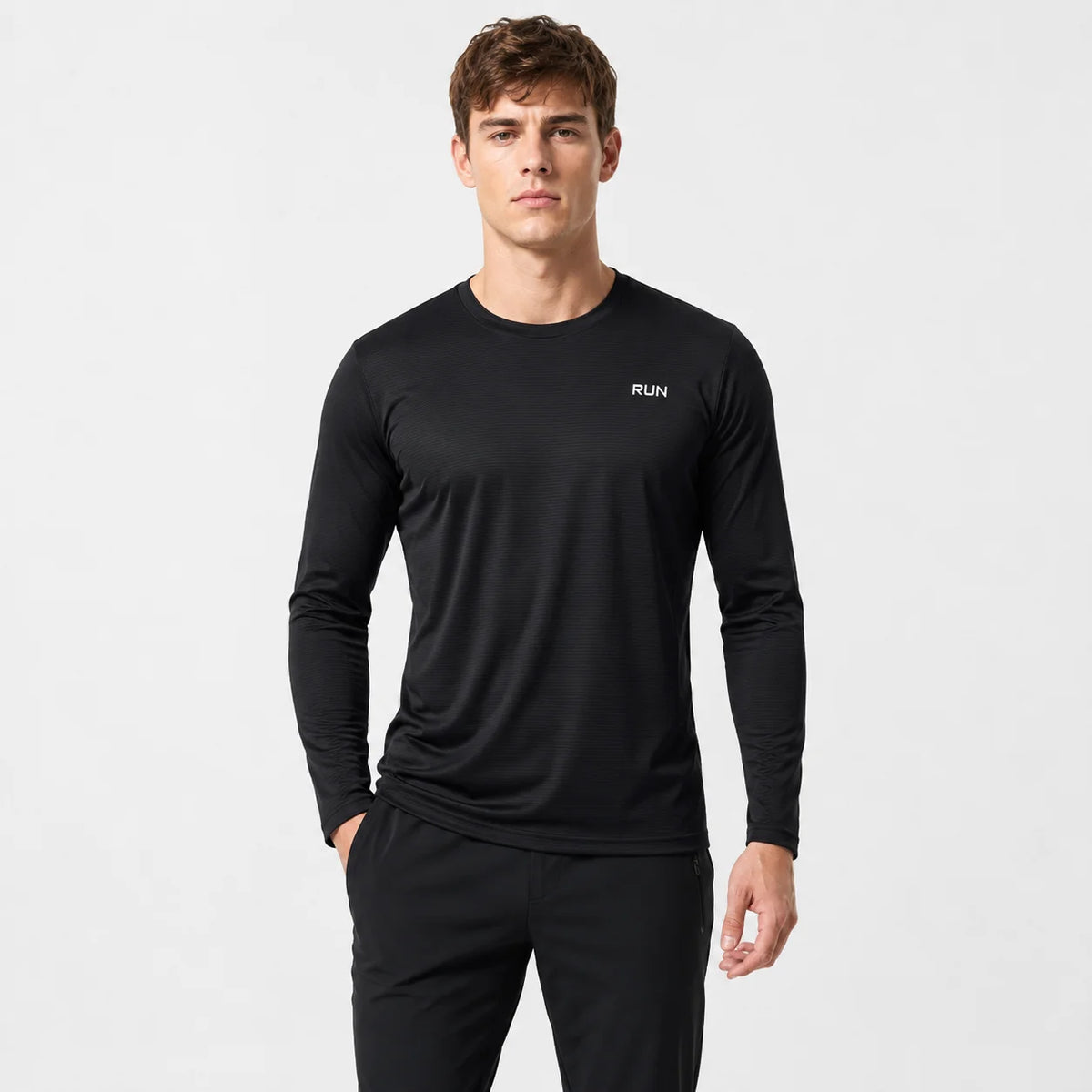Maglia outdoor uomo a maniche lunghe