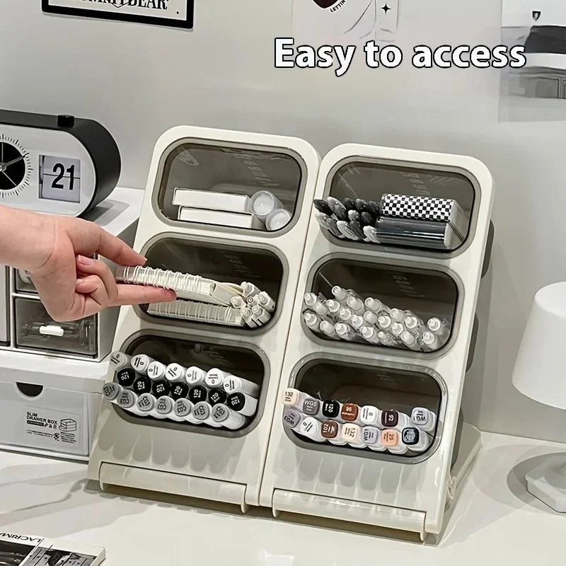 Large Desktop Pencil and Makeup Organizer