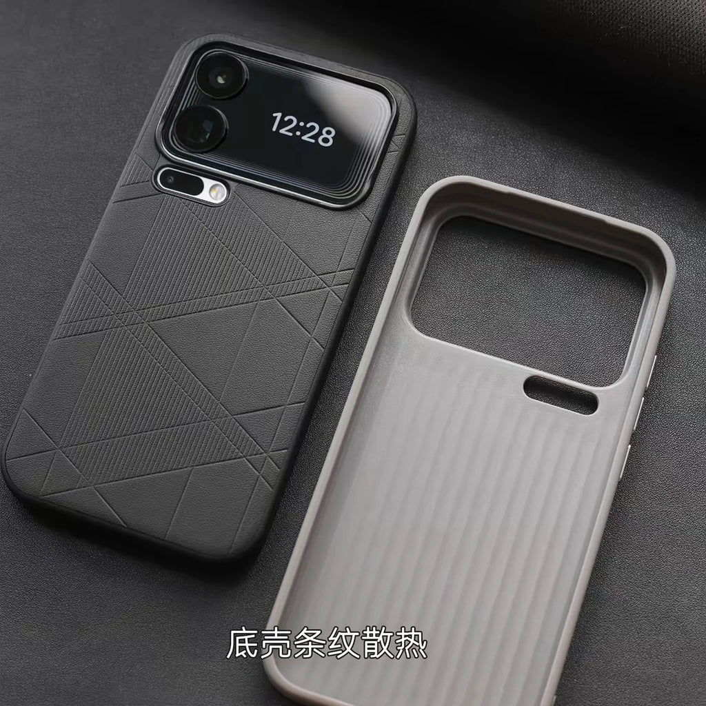 For Xiaomi 18 Pro Max Case New Advanced Business Vegan Leather Anti Fall Anti Fingerprint Protect Cover For xiaomi 18 Pro Shell