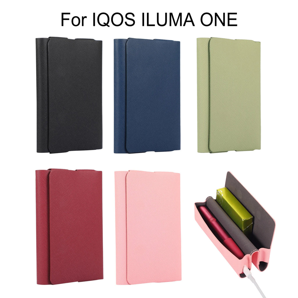 New PU Leather Case for IQOS ILUMA/ILUMA I ONE, Protective Cover and Storage Bag, Replacement Accessories Holder Pouch
