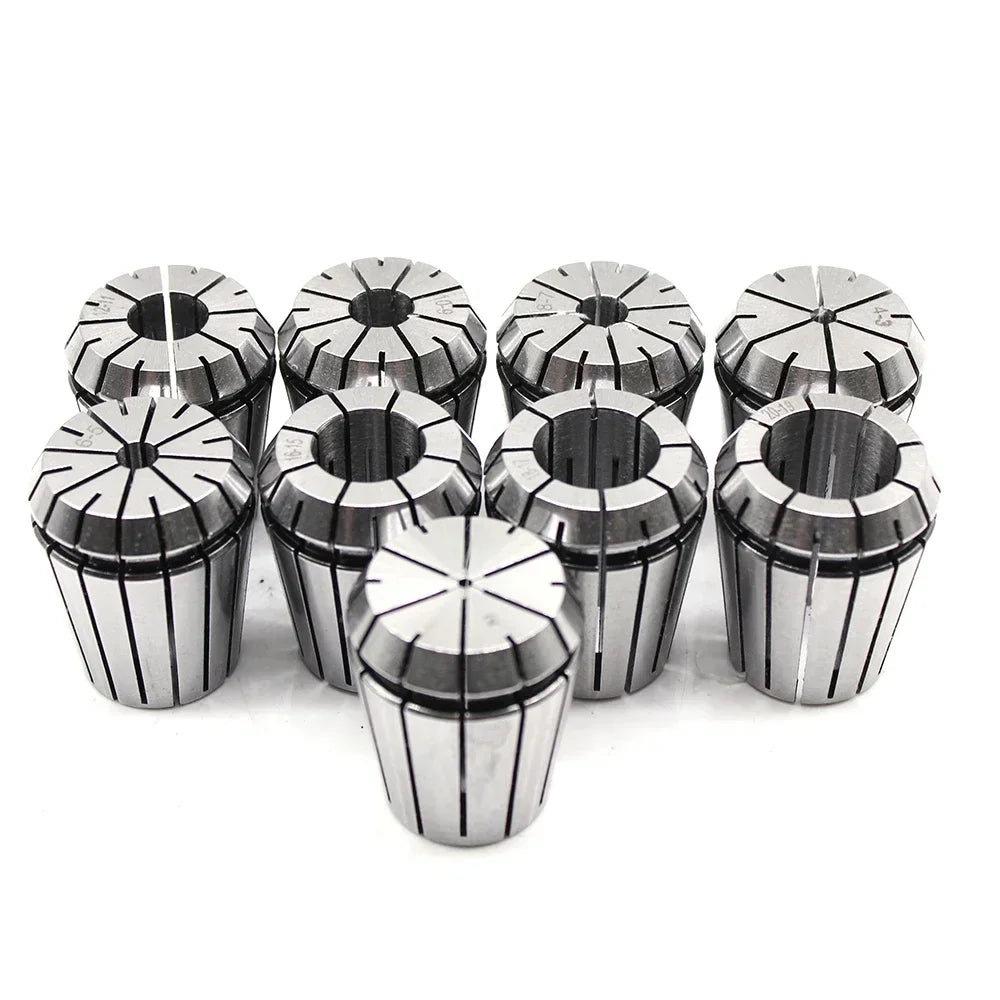Set di pinze elastiche ER32 per mandrino MT3 con tirante M12