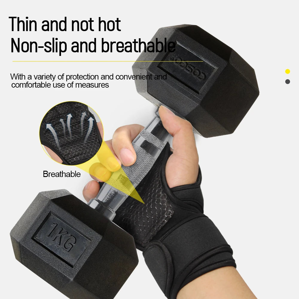 Half-Finger Weight Training and Cycling Gloves