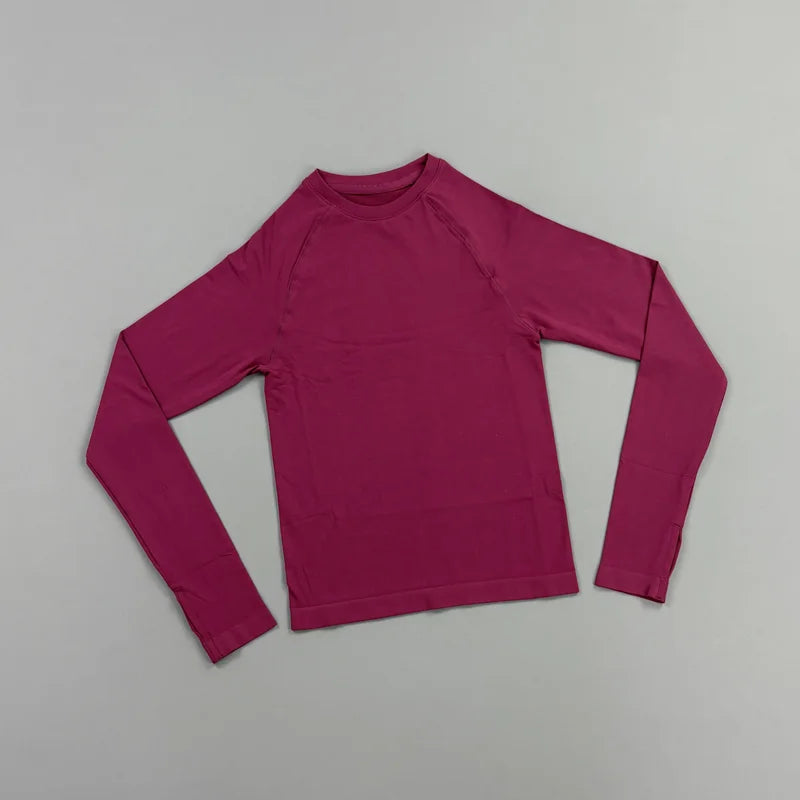 Sportshirt für Damen, langärmelig