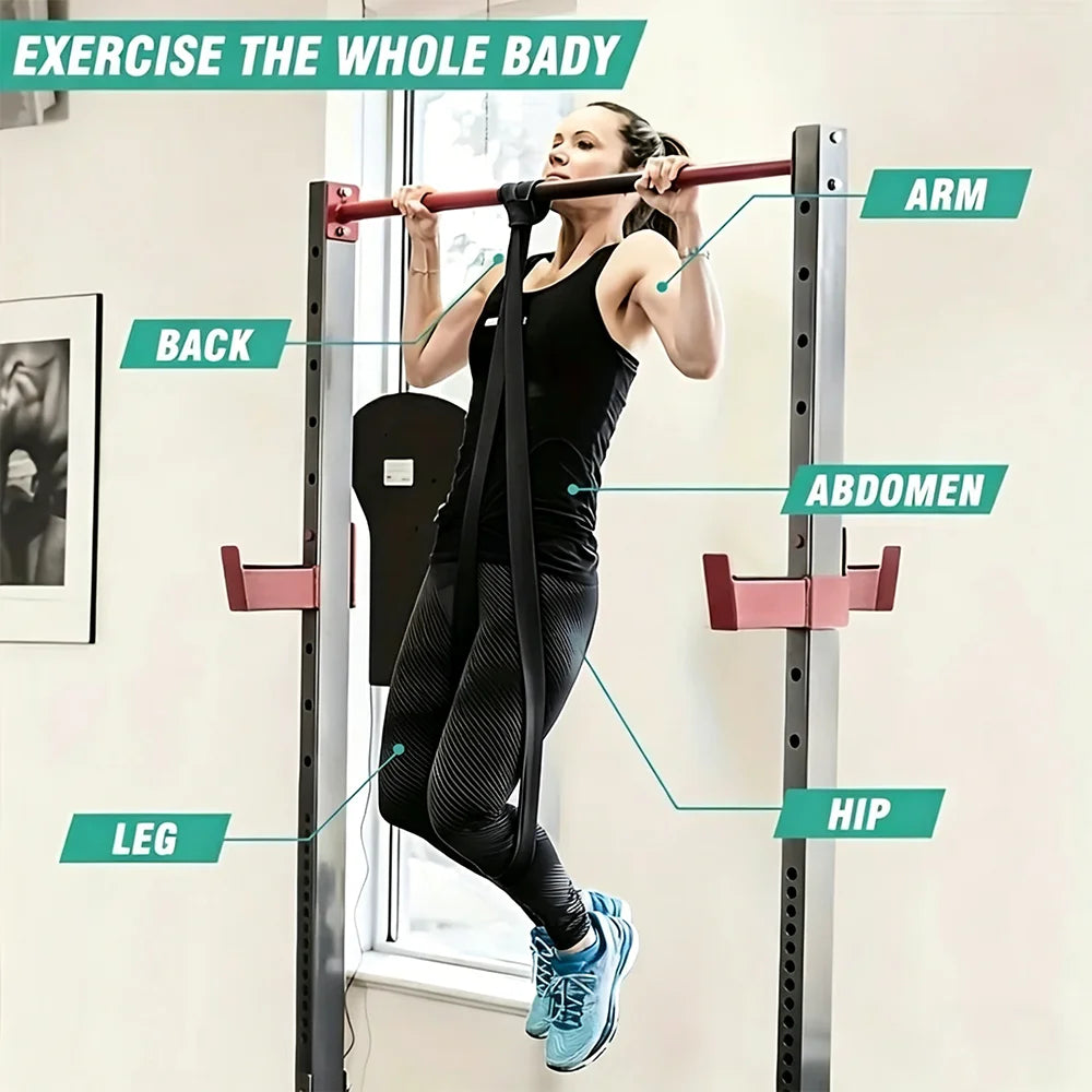 Resistance Band Set for Strength Training and Pull-Up Assistance