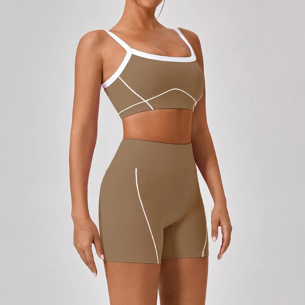 Yoga-Set für Damen, 2-teilig