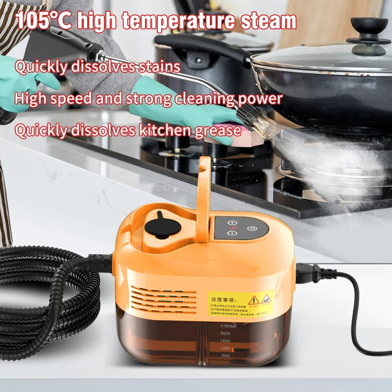 Nettoyeur vapeur haute pression haute température portable pour climatiseur, cuisine, voiture, meubles EU/US