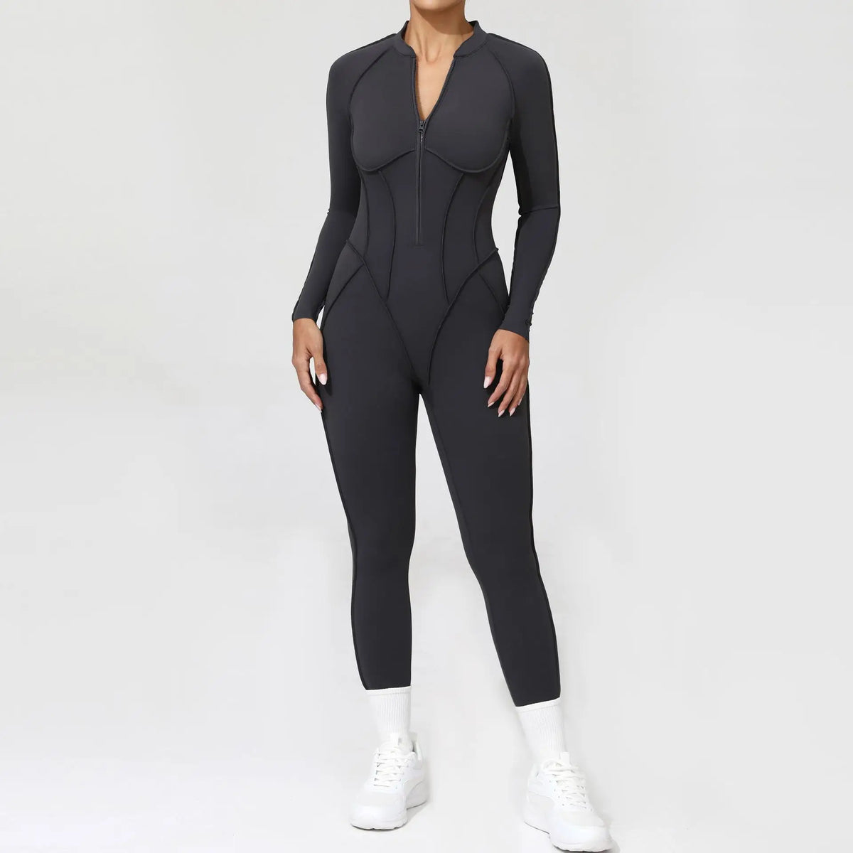 Sportoverall für Damen, langärmelig