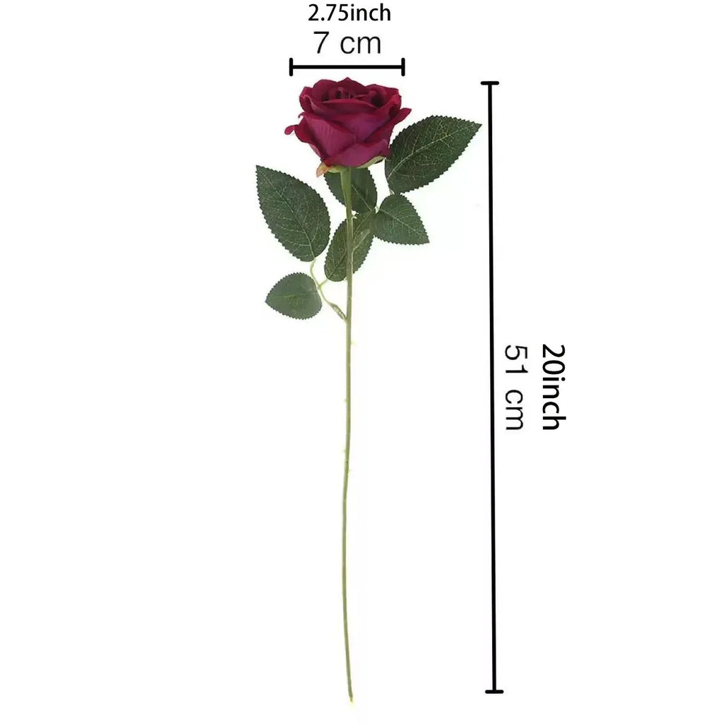 1/5/10/20 Artificial Roses Flowers Rose Branches Artificial Red Roses Realistic Fake Roses Wedding Birthday Home Decoration