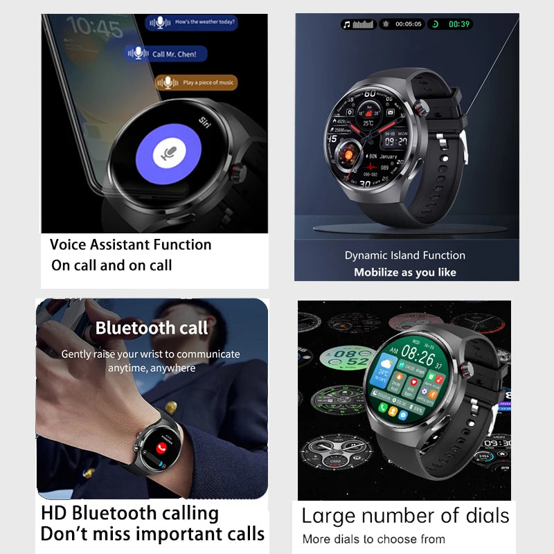 BOXUXING Smartwatch with Bluetooth Calling