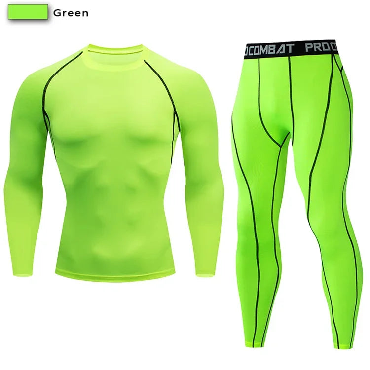 Completo sportivo uomo a due pezzi