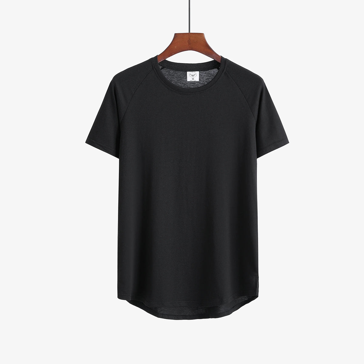 T-shirt uomo in cotone a tinta unita