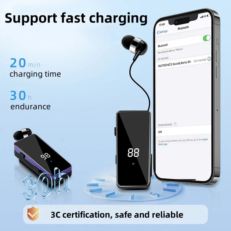 Auricolare Bluetooth R11 con microfono