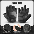 Half-Finger Gel-Pad Gloves for Gym and Cycling