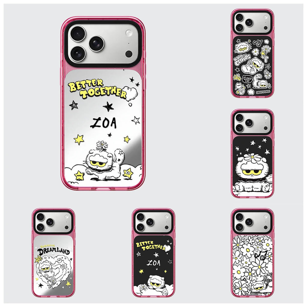6100846 Impact Case - Mirror / Glaze Magnetic Cover: Compatible with IPhone 18 17 Pro Max 18Pro