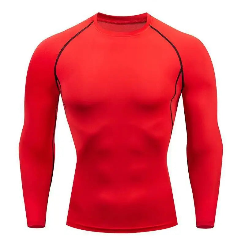 Completo sportivo uomo con maglia e leggings