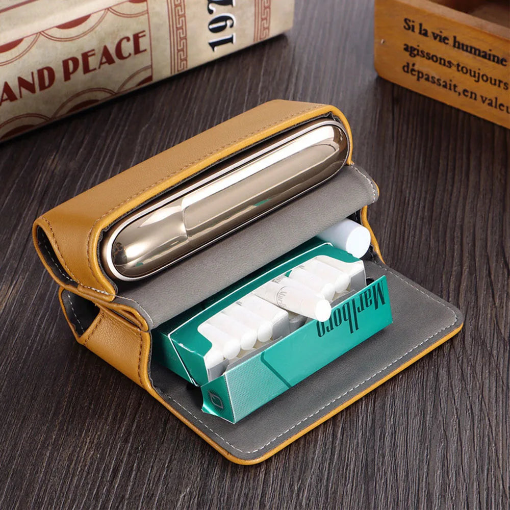 Case for IQOS ILUMA, Protective Pouch Bag in PU Leather for IQOS ILUMA i 7th, Cigarette Accessories