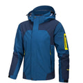 Autumn Men's Punching Jacket Zipper Hooded Windproof Fashion Simple Style Slim Fit Outerwear Climbing Hiking Outdoor Clothing