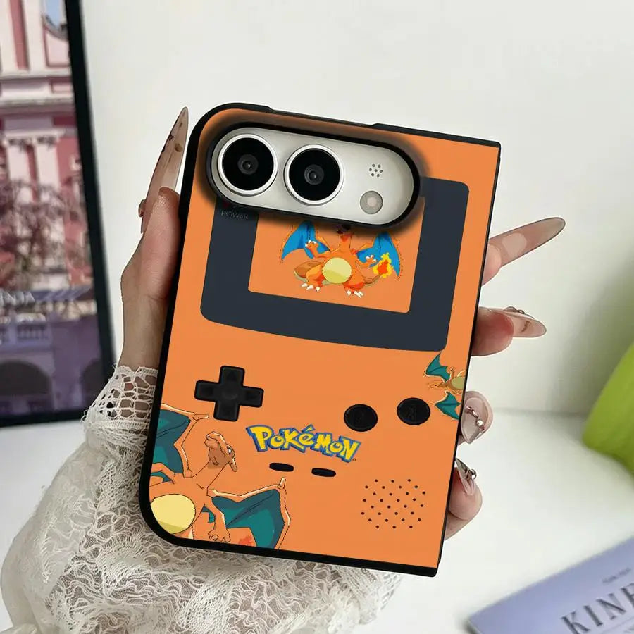 Case for Apple iPhone Duo 18Pro Max 18 Pro Phone Cover Pokes Mon Game Console