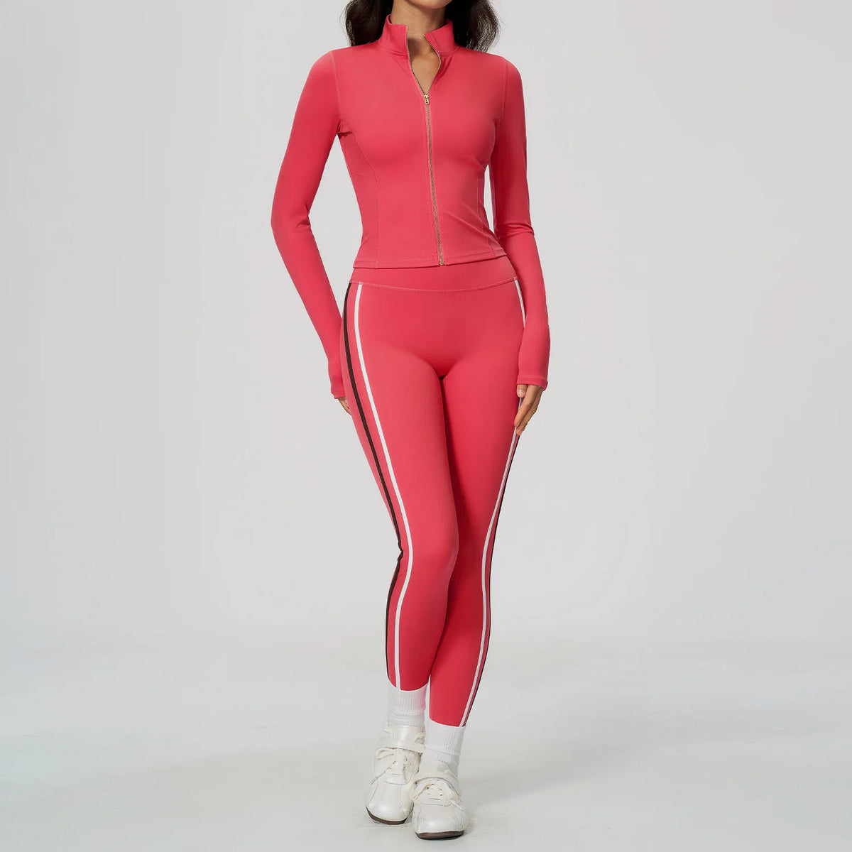 Ensemble yoga femme, 2 pièces, haut et legging