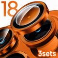 For IPhone 18 17 15 16 Pro Max Camera Lens Protector Glass Metal Ring Easy Installation Cover For Iphone 18 Pro Max Accessories