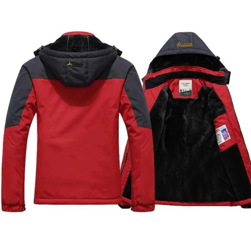 Winter Thick Warm Parka Men Windbreak Plus Windproof Fur Coats Male Military Hooded Anorak Jackets Men's Winter Jackets