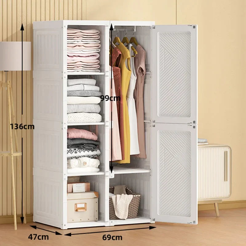 Organisateur de rangement pour placard, chambre, cubes, vêtements, livraison gratuite, séparateurs d’armoire, garde-robe portable, meuble de maison