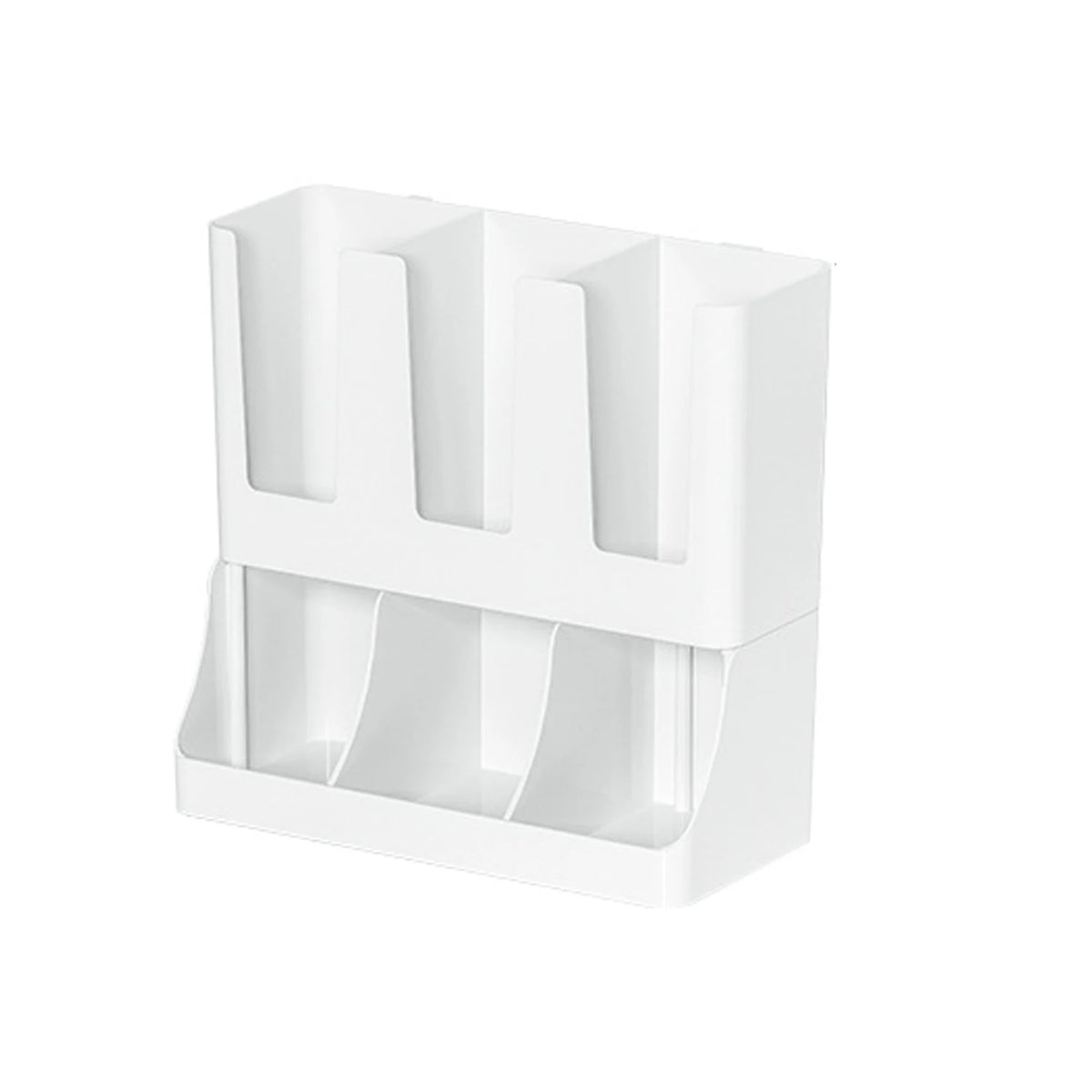 Coffee Station Organizer, Wall-mounted Coffee Bar Organizer for Countertop, Condiment and Cup Storage Organizer, Bar Accessories