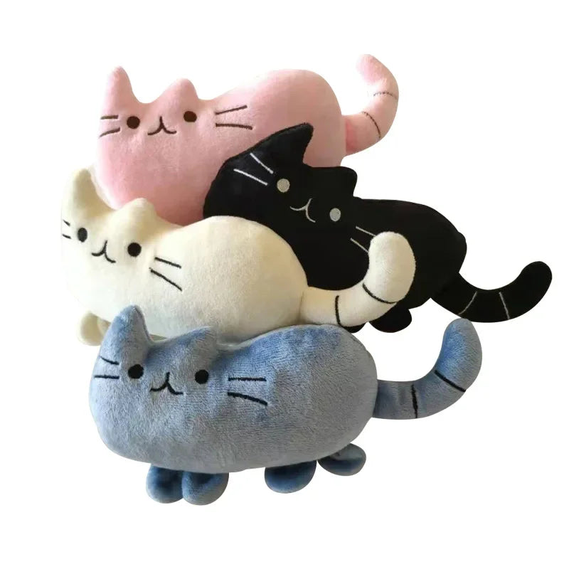 Juguetes para perros pequeños, lindo juguete de peluche con pitillo y mordedor para cachorros y gatos, artículos para mascotas