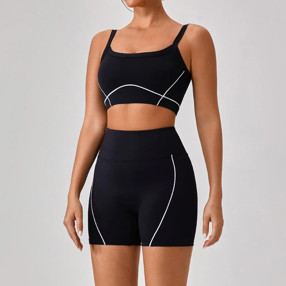 Ensemble yoga femme, 2 pièces