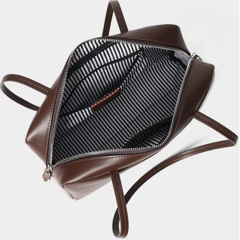 2026 New In Luxury Designer Bag Summer Pillow Handbag Fashionable Lady Briefcase Genuine Leather Bowling Bags Woman