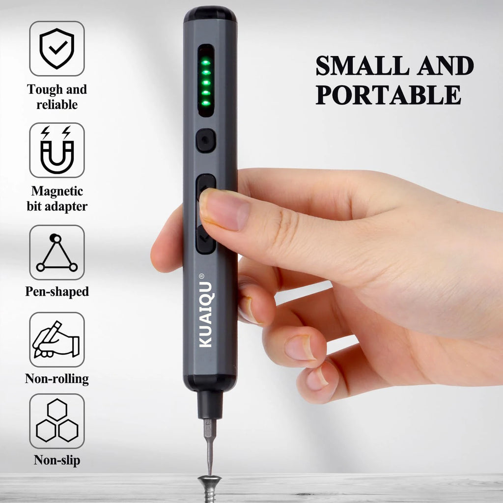 Tournevis électrique 68-en-1 Outil électrique de précision professionnel Perceuse magnétique pour téléphone portable Xiaomi Maintenance électronique