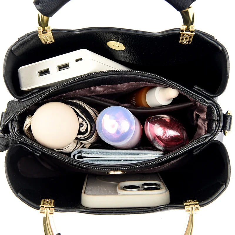 New Luxury Handbags Women designer Soft PU Leather Crossbody Bags For Women 2026 Hight Quality Shoulder Tote Handbags Sac A Main
