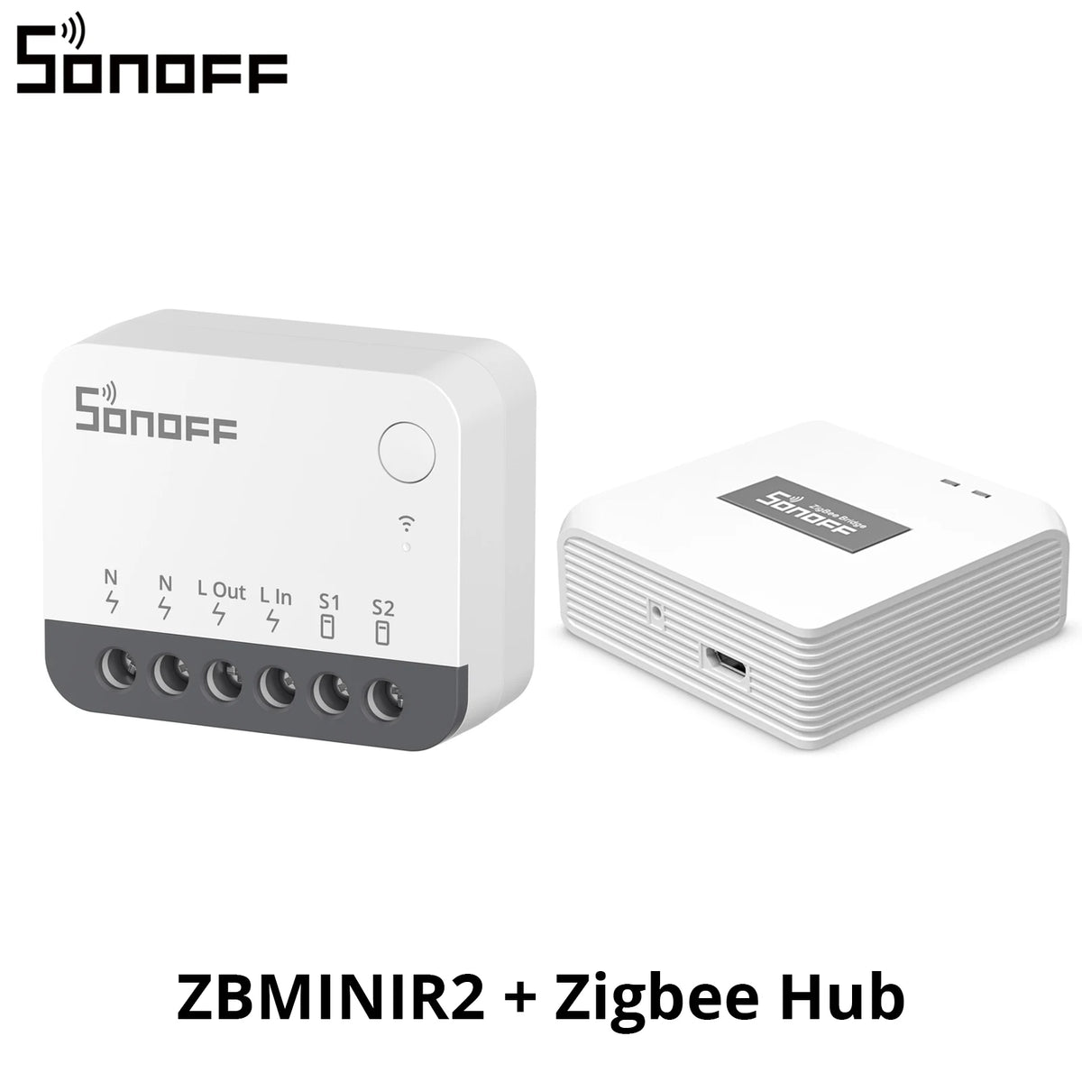 SONOFF ZBMINIR2 Extreme Zigbee Smart Switch Detach Relay External Switch Remote Control via EWeLink Support ZBBridge-U Gateway