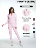 Yoga-Set für Damen, 2-teilig, Top und Leggings