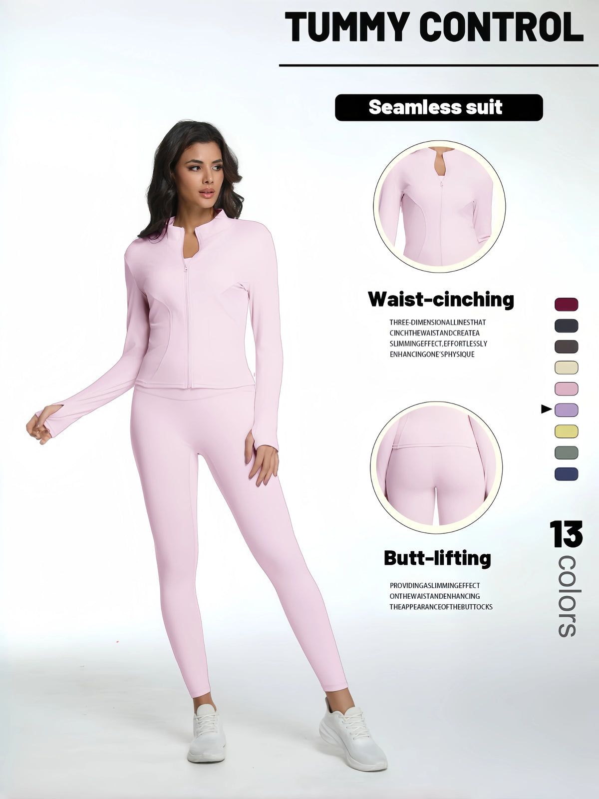 Conjunto de yoga de mujer, 2 piezas, top y leggings