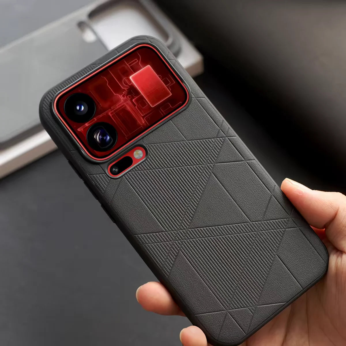 For Xiaomi 18 Pro Max Case New Advanced Business Vegan Leather Anti Fall Anti Fingerprint Protect Cover For xiaomi 18 Pro Shell
