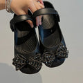 Elegantes adornos con lazo y diamantes de imitación para zapatos, accesorios de moda DIY para zuecos tipo ballet con agujeros, sandalias, fiestas, vacaciones y regalos.