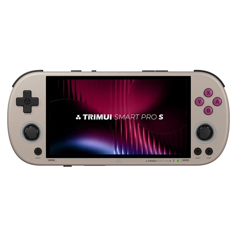 TRIMUI SMART PRO S 4.96''IPS Screen Handheld Game Console Allwinner A523 Processor Hall Joystick RGB Lighting TG5050 Game Player
