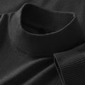 Men's Sweater Solid Color Simple Style Long Sleeve Casual High Elastic Slim Fit Warm Pullovers Half Turtleneck Classic Knitwear