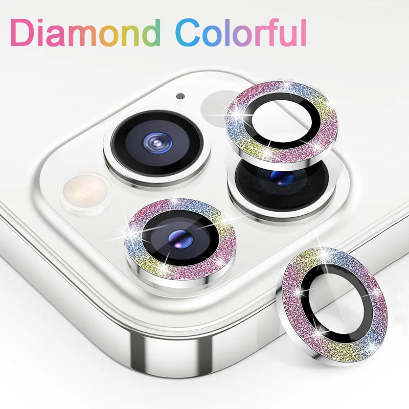 1 Set Metal Ring Glass Camera Lens Protector For IPhone 18 Pro Max 14 15 16 17 Pro Max 17Pro 16Pro 18Pro 17 Cover Accessories