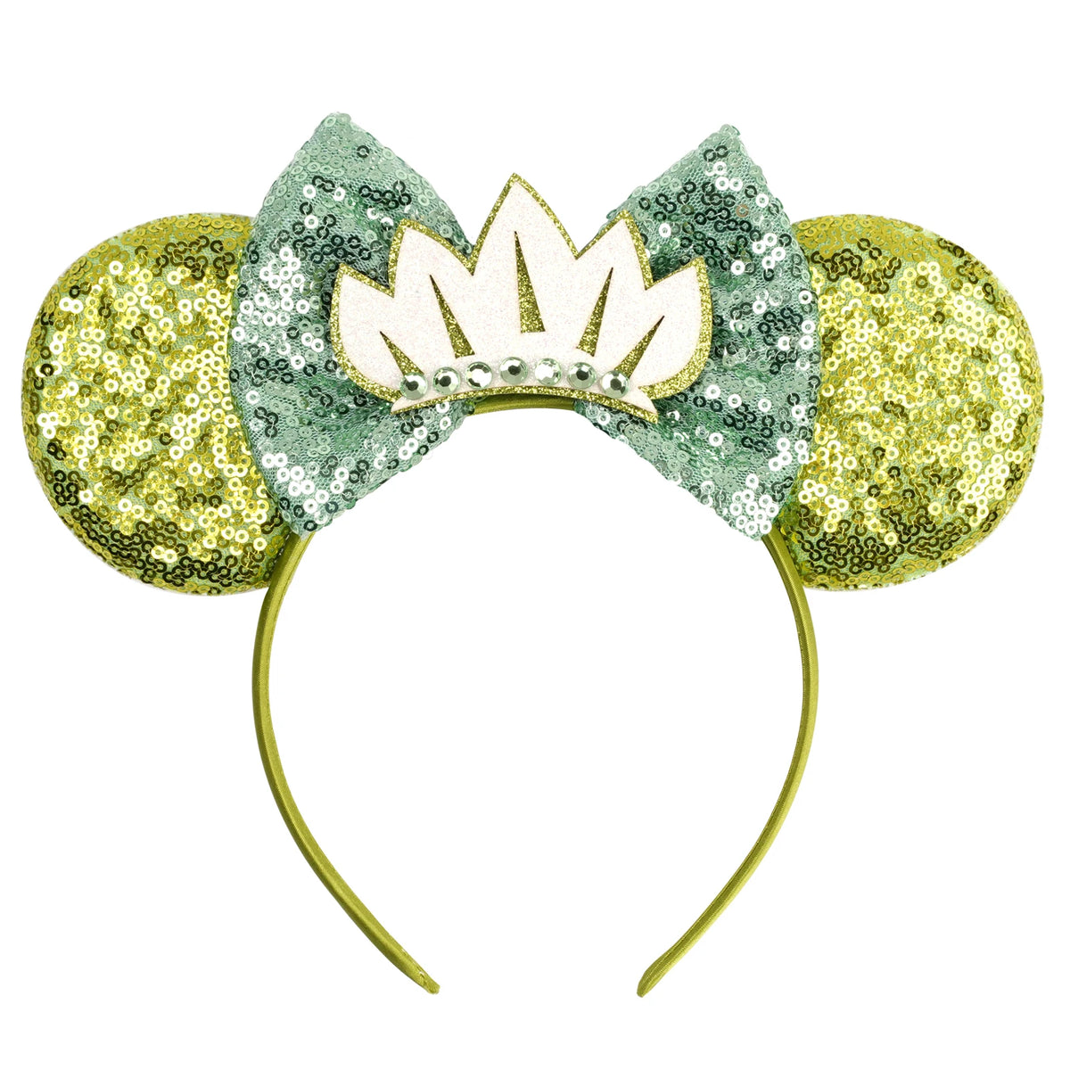 2026 New Style Sequin Ear Headband Sequin Bows Girl Adult Kids Halloween Party Cosplay Hair Accessories Princess Hairband