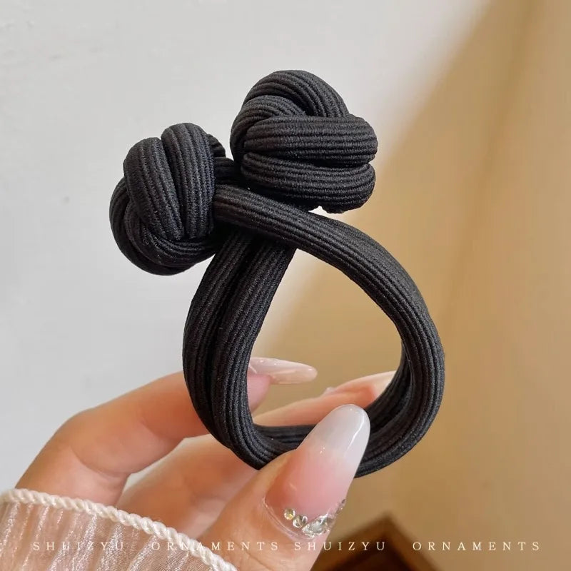 Simplicity Stretchy Rubber Hair Ties for Women, High-Elasticity Fashion Hair Scrunchies for Girls, Hair Accessories