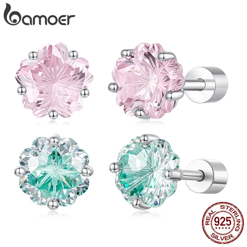 Cherry blossom stud earrings